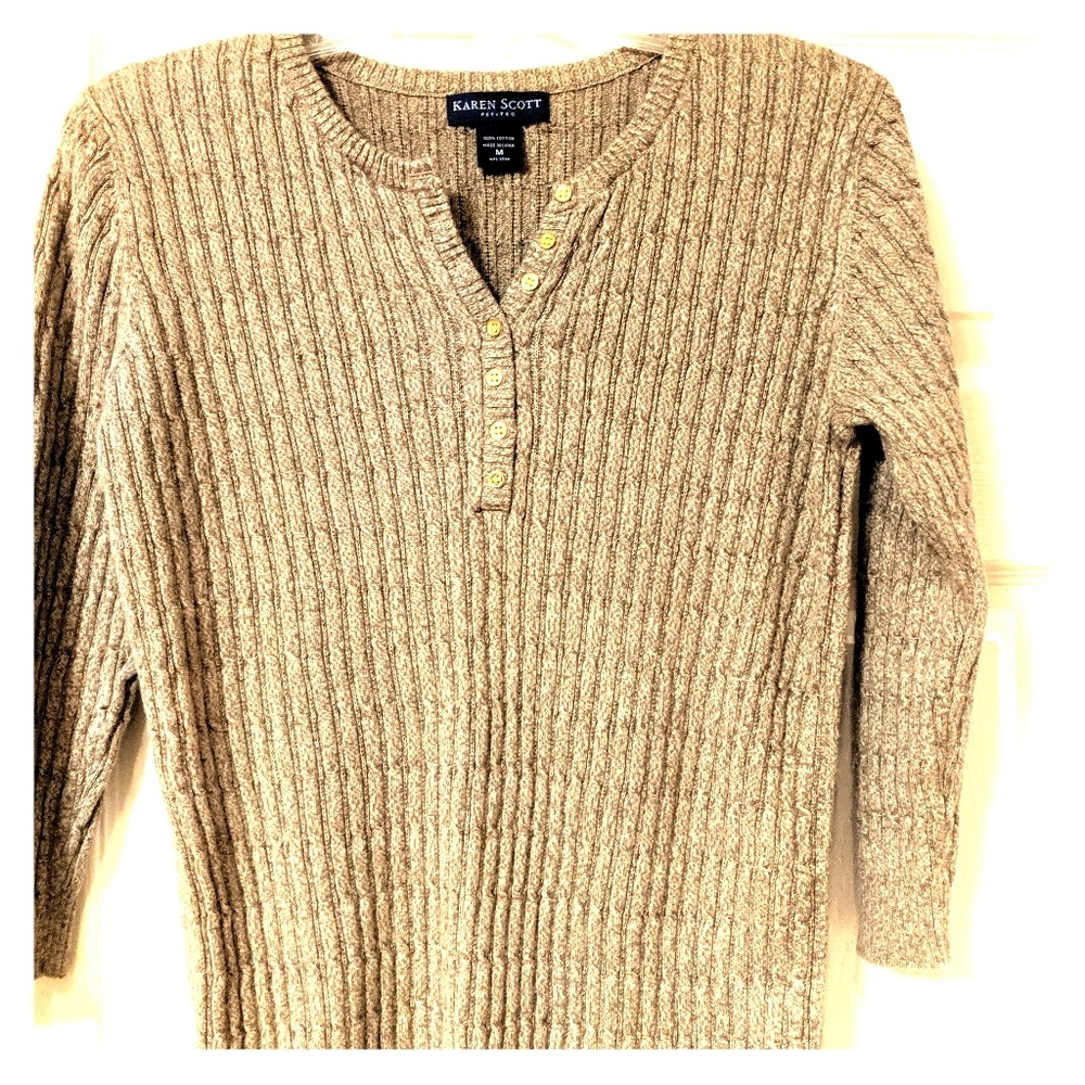 Karen Scott petite women's sweater